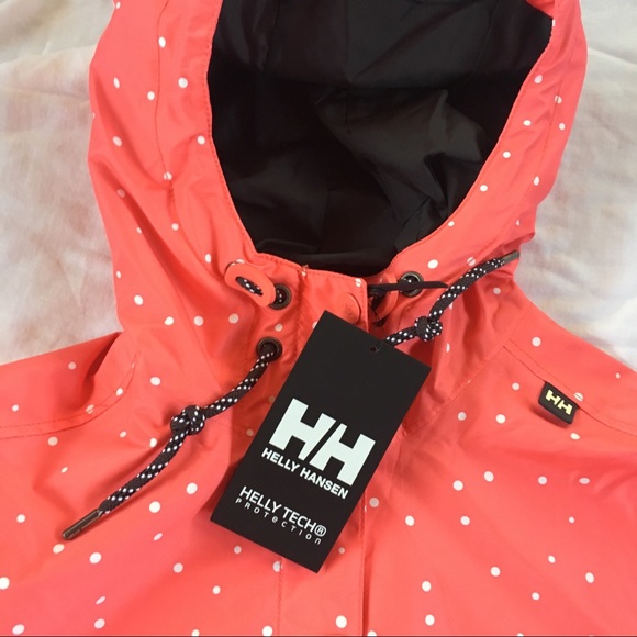 Helly Hansen Lyness Coat rain jacket women's medium NWT light fall spring - Picture 6 of 8